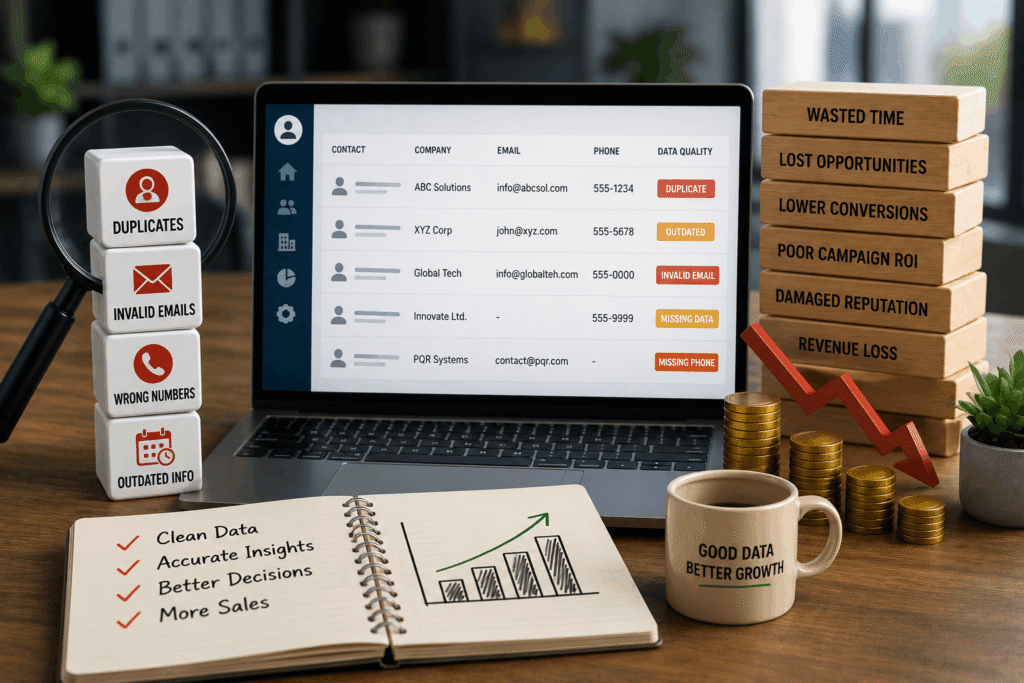Bad CRM data